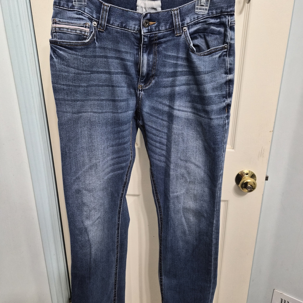 Sun + Stone Slim Fit Denim Jeans